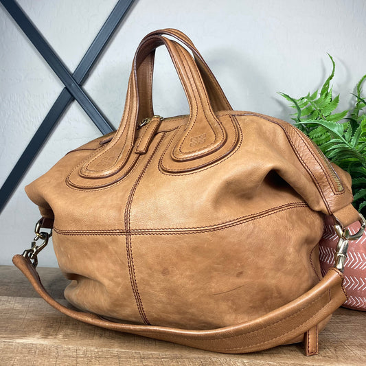 Givenchy Nightingale Leather Satchel