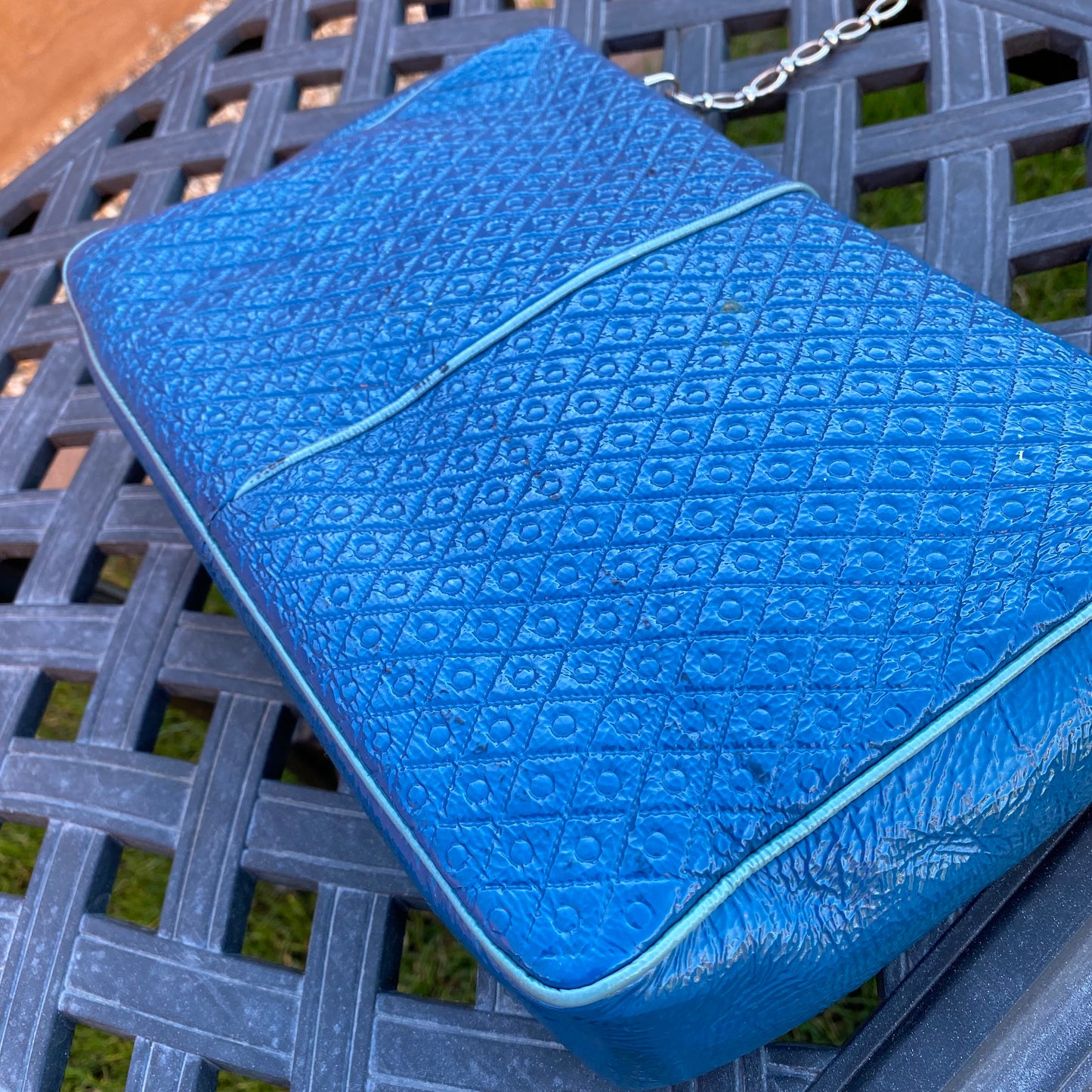 Tod's Signature Embossed Leather Flap Shoulder Bag