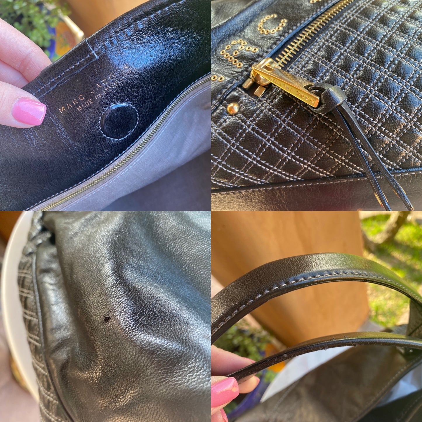 Marc Jacobs Irina Large Leather Tote