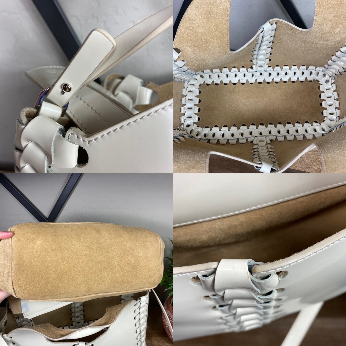 The Row Two For One 12 Braided Leather Tote