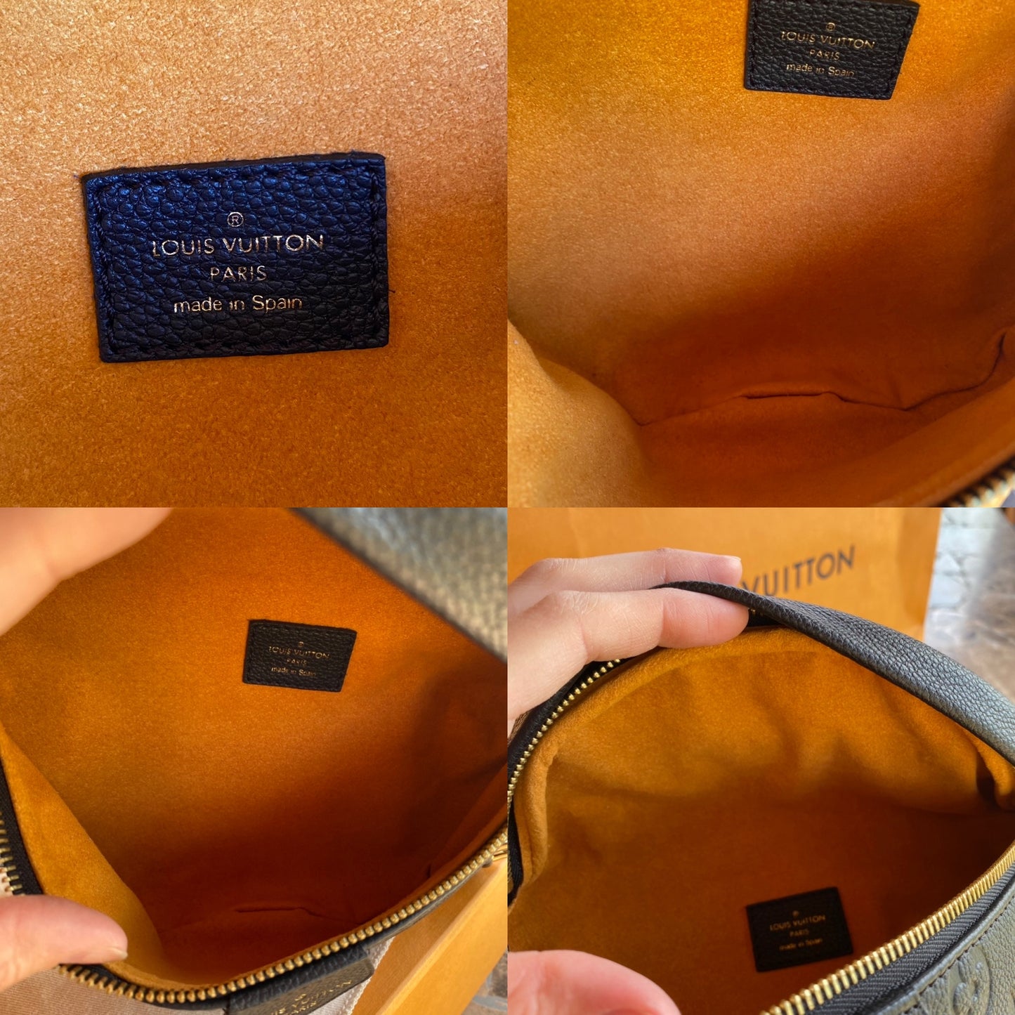 Louis Vuitton Monogram Empreinte Leather Bumbag
