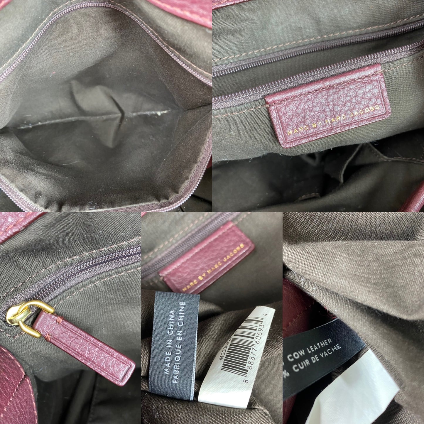 Marc Jacobs Take Your Marc Leather Backpack
