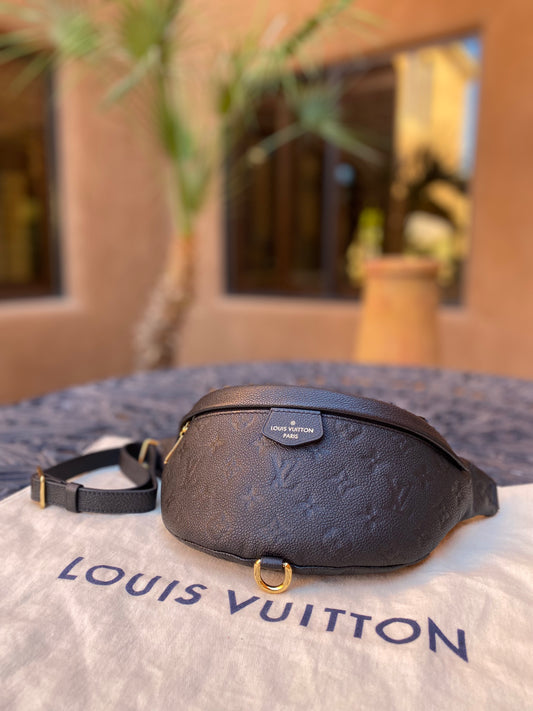 Louis Vuitton Monogram Empreinte Leather Bumbag