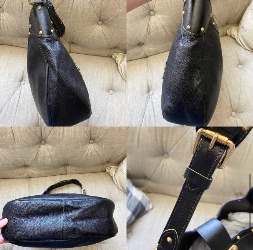 Louis Vuitton Suhali LAffriolant Hobo Shoulder Bag