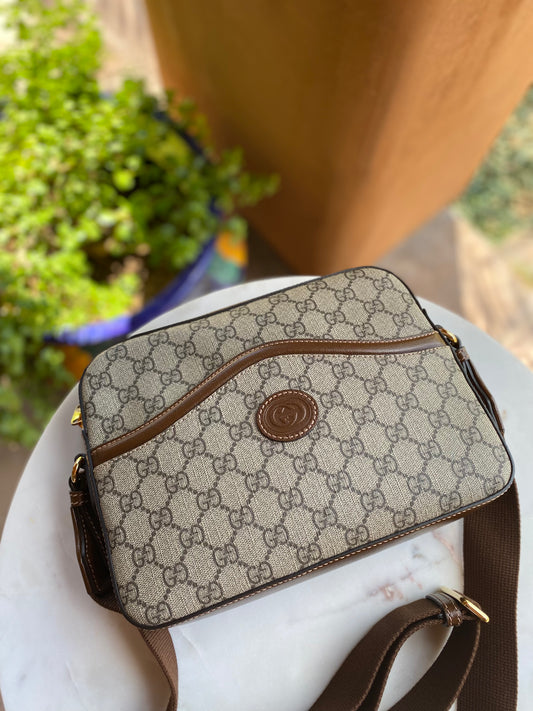 Gucci Messenger Bag with Interlocking G