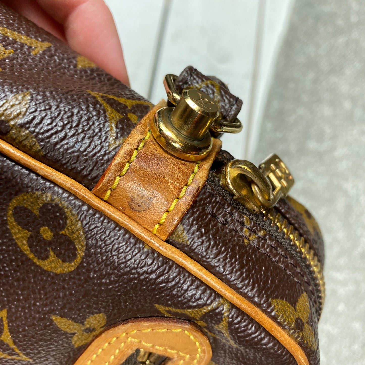 Louis Vuitton Marly Dragonne GM Wristlet Clutch