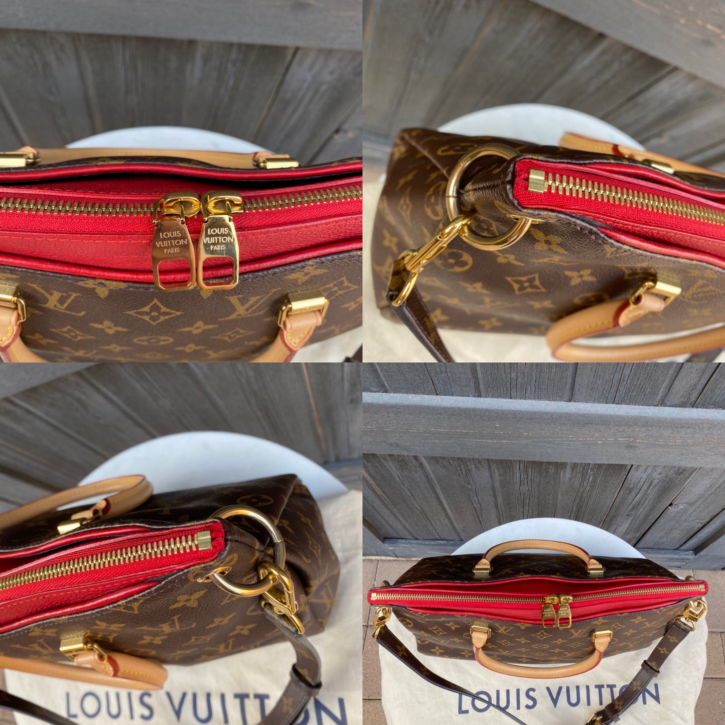 Louis Vuitton Pallas MM Shoulder Bag