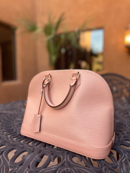 Louis Vuitton Epi Alma PM Satchel
