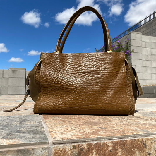 Chloé East West Dree Leather Satchel