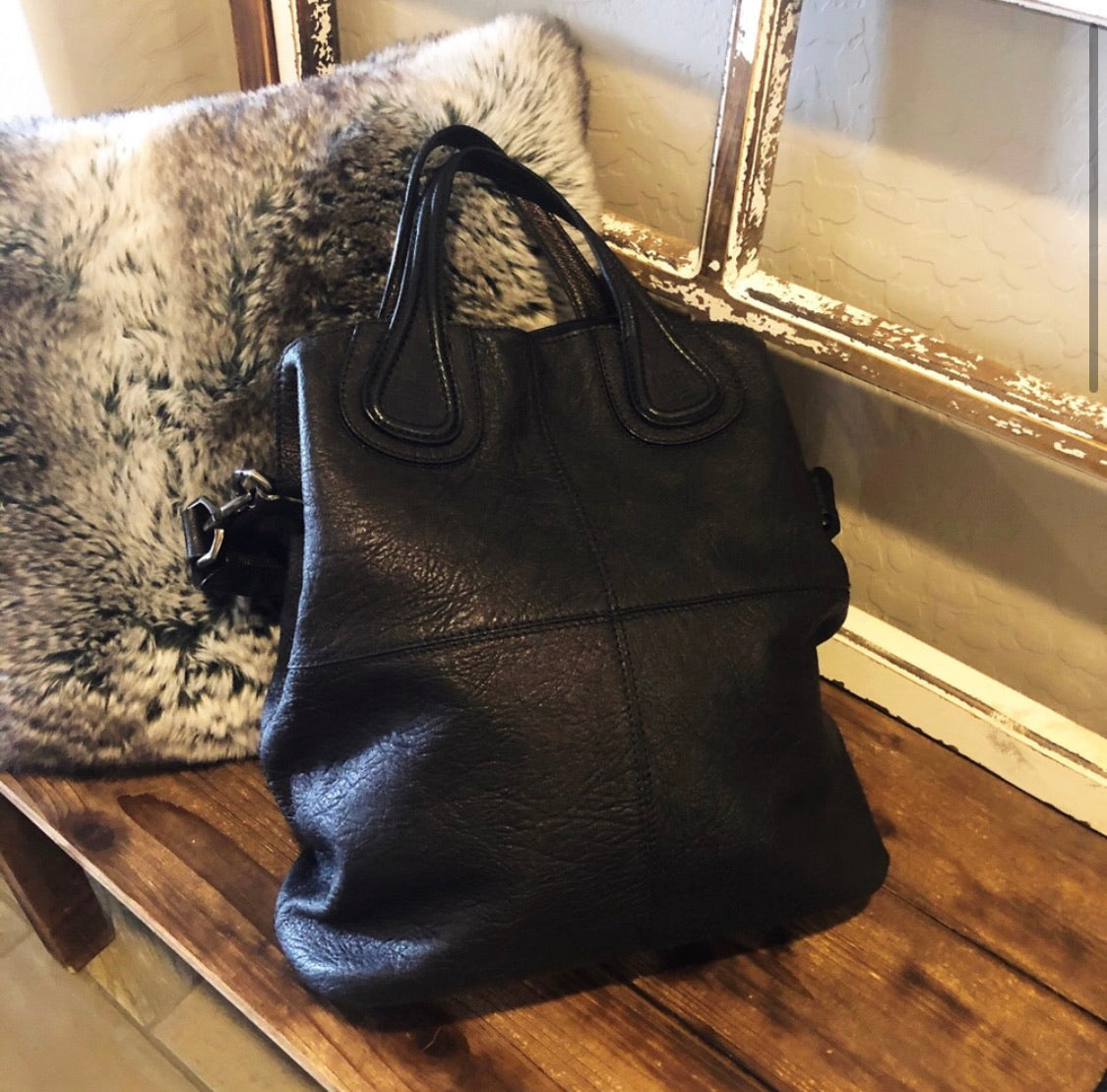 Givenchy Nightingale Large Leather Tote
