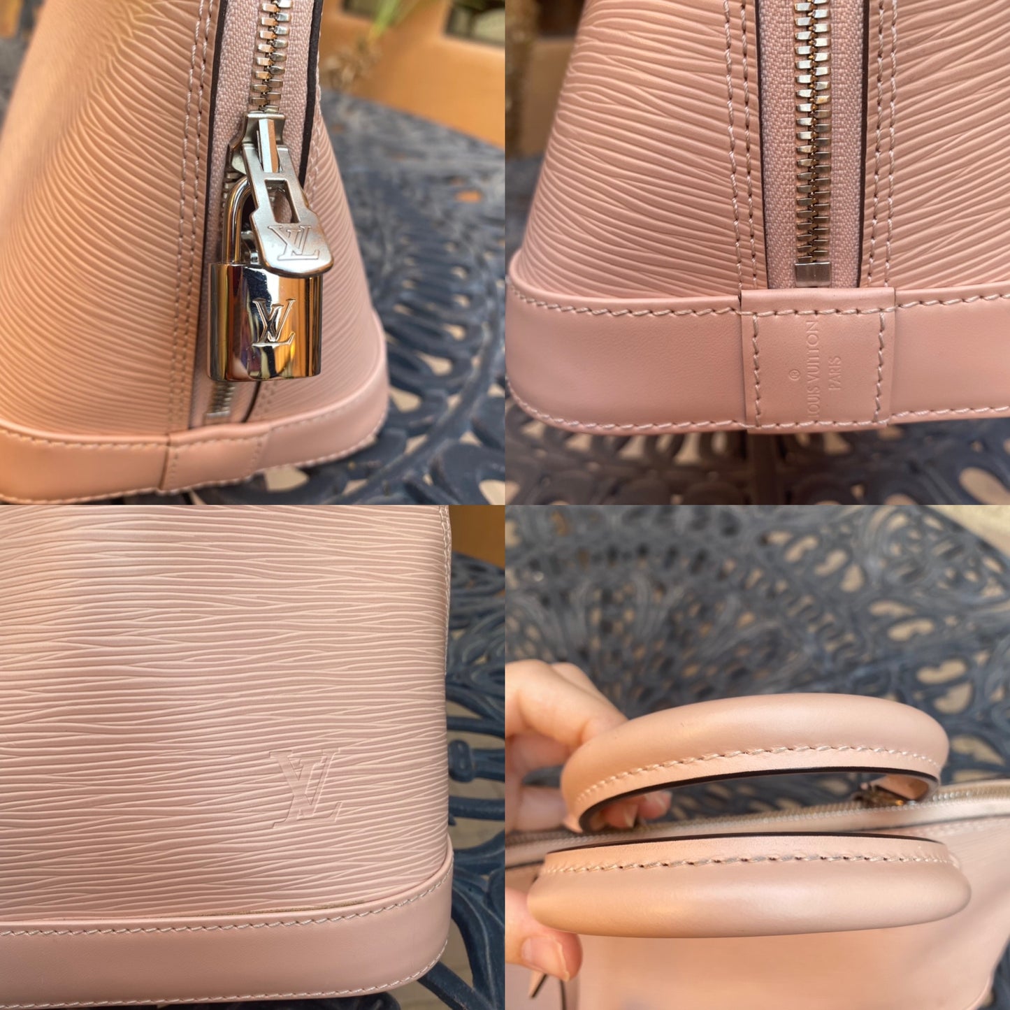 Louis Vuitton Epi Alma PM Satchel