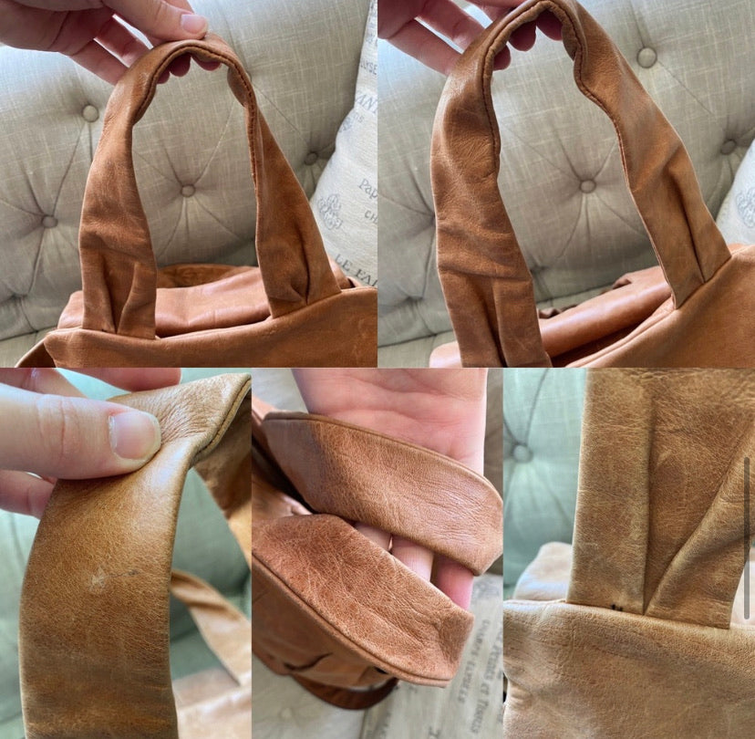 Chloé Vintage Leather Tote Bag