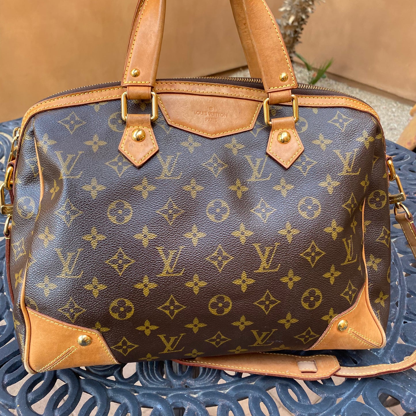 Louis Vuitton Monogram Retiro Satchel