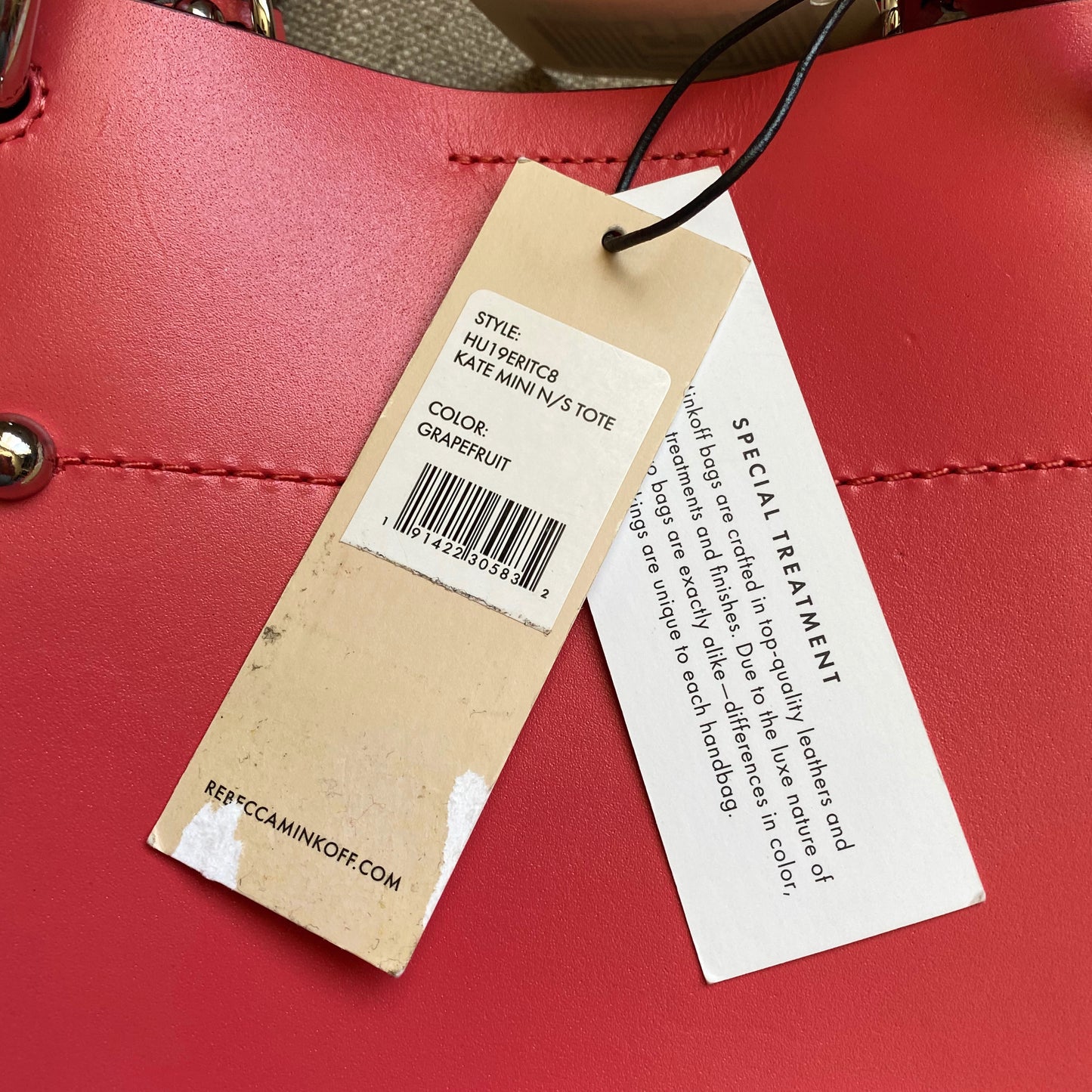 Rebecca Minkoff Kate Mini Leather Tote