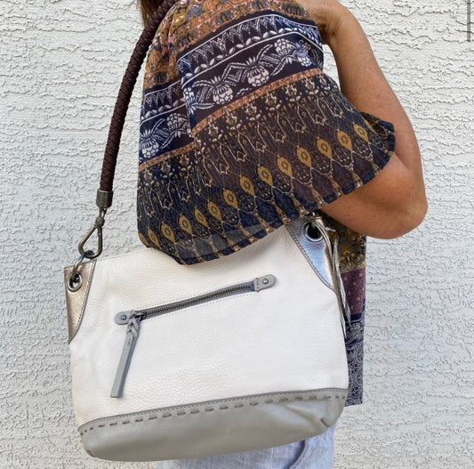 The Sak Indio Leather Demi Shoulder Bag