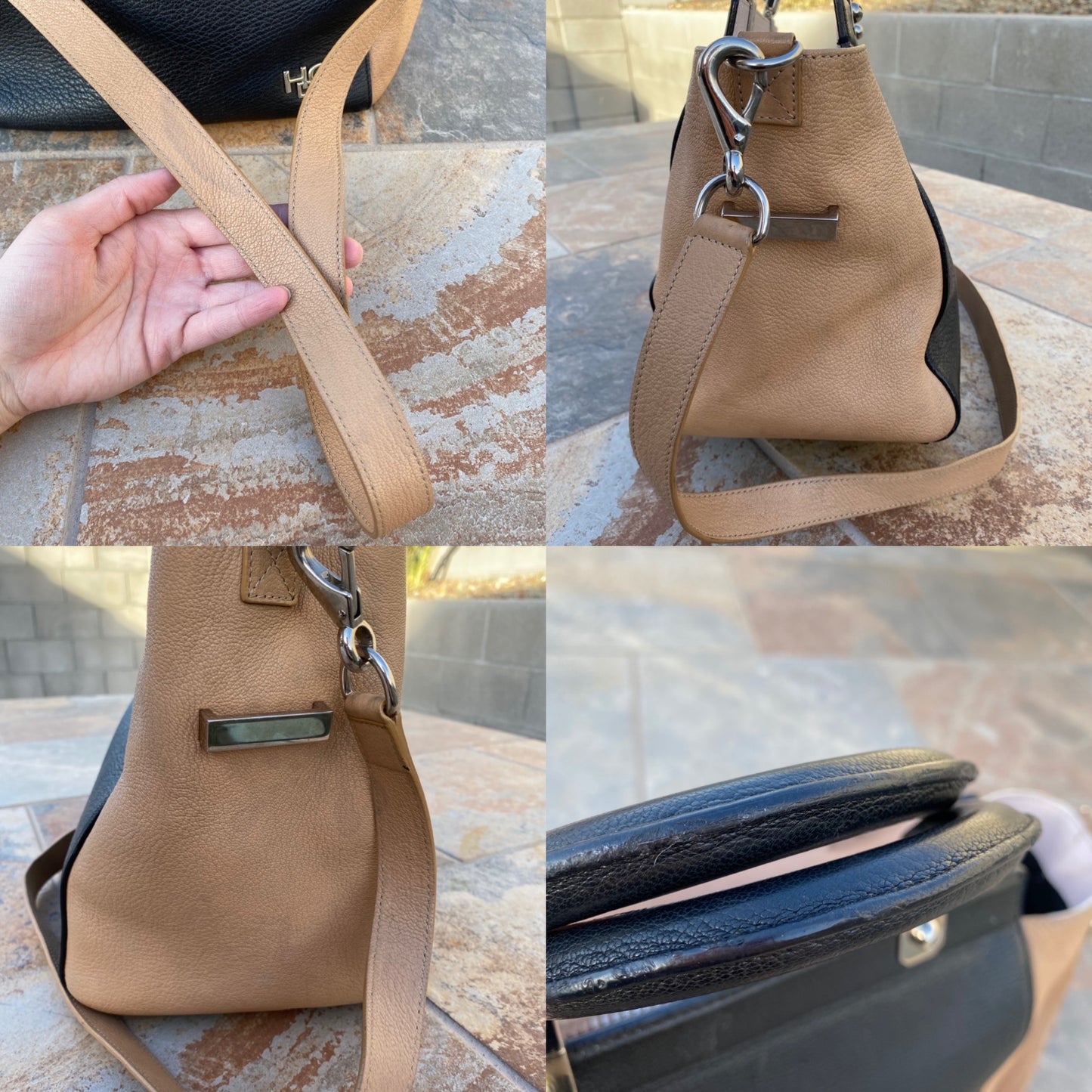 Givenchy HDG Calf Leather Shoulder Bag