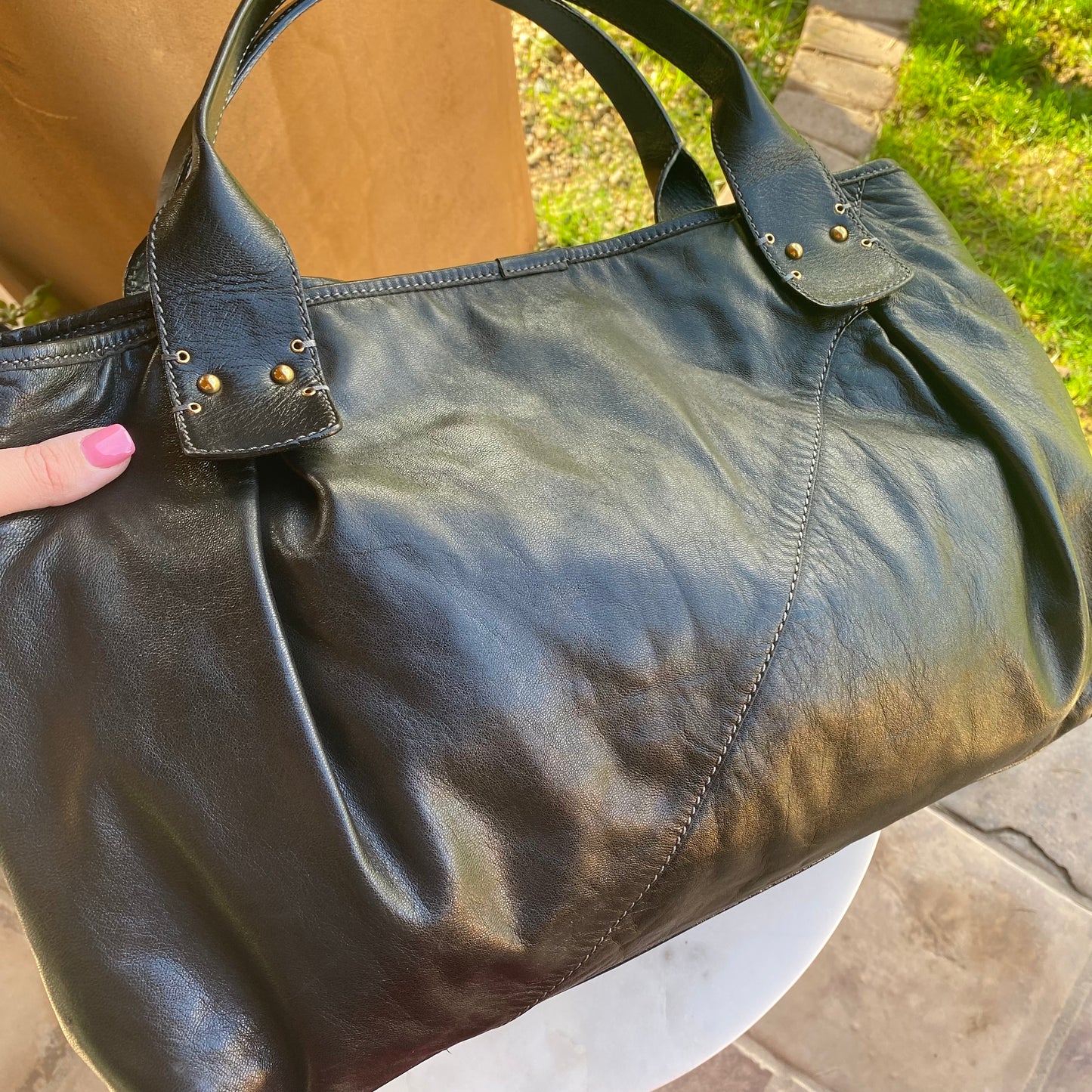Marc Jacobs Irina Large Leather Tote