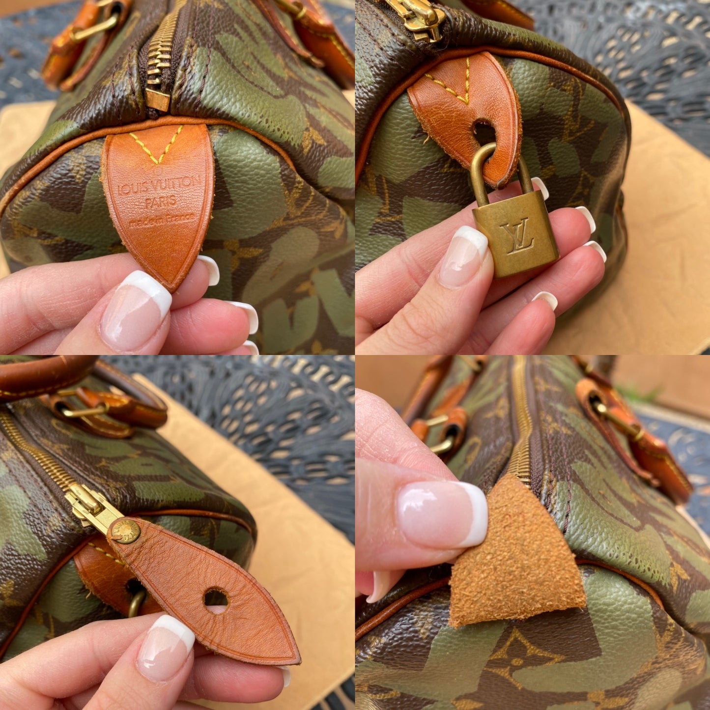 Louis Vuitton Graffiti Monogram Speedy 30