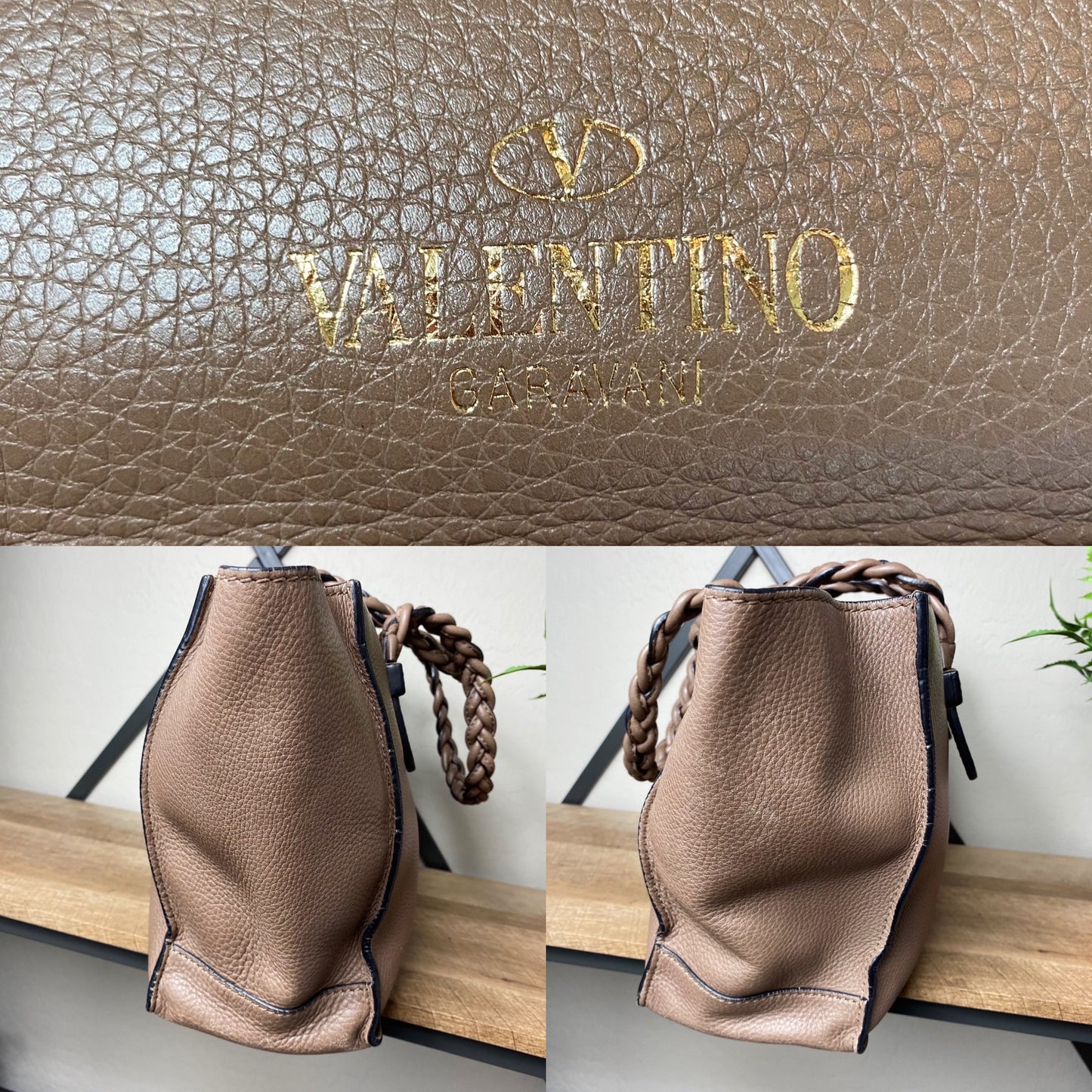Valentino Grained Calfskin To Be Cool Tote