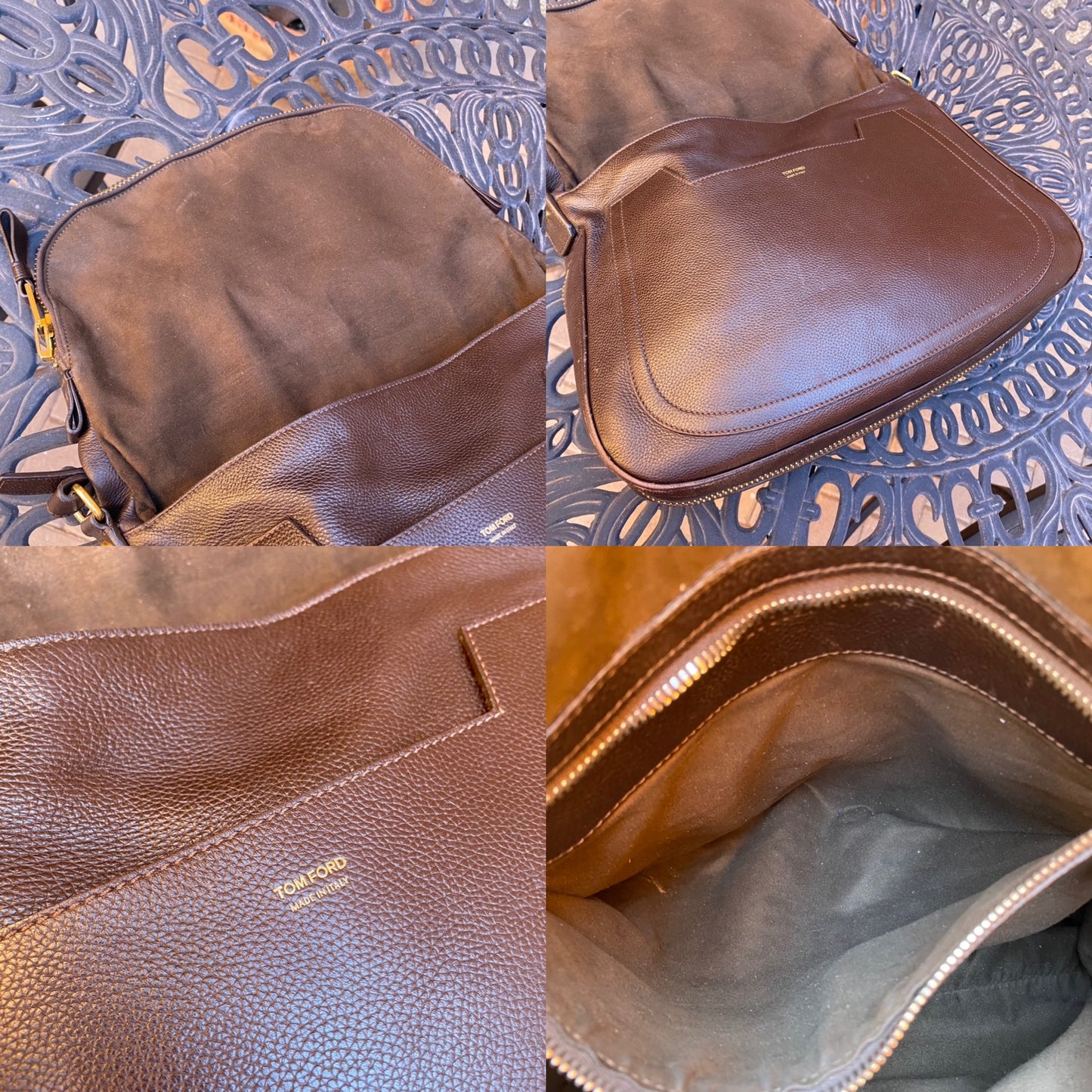 Tom Ford Leather Jennifer Shoulder Bag