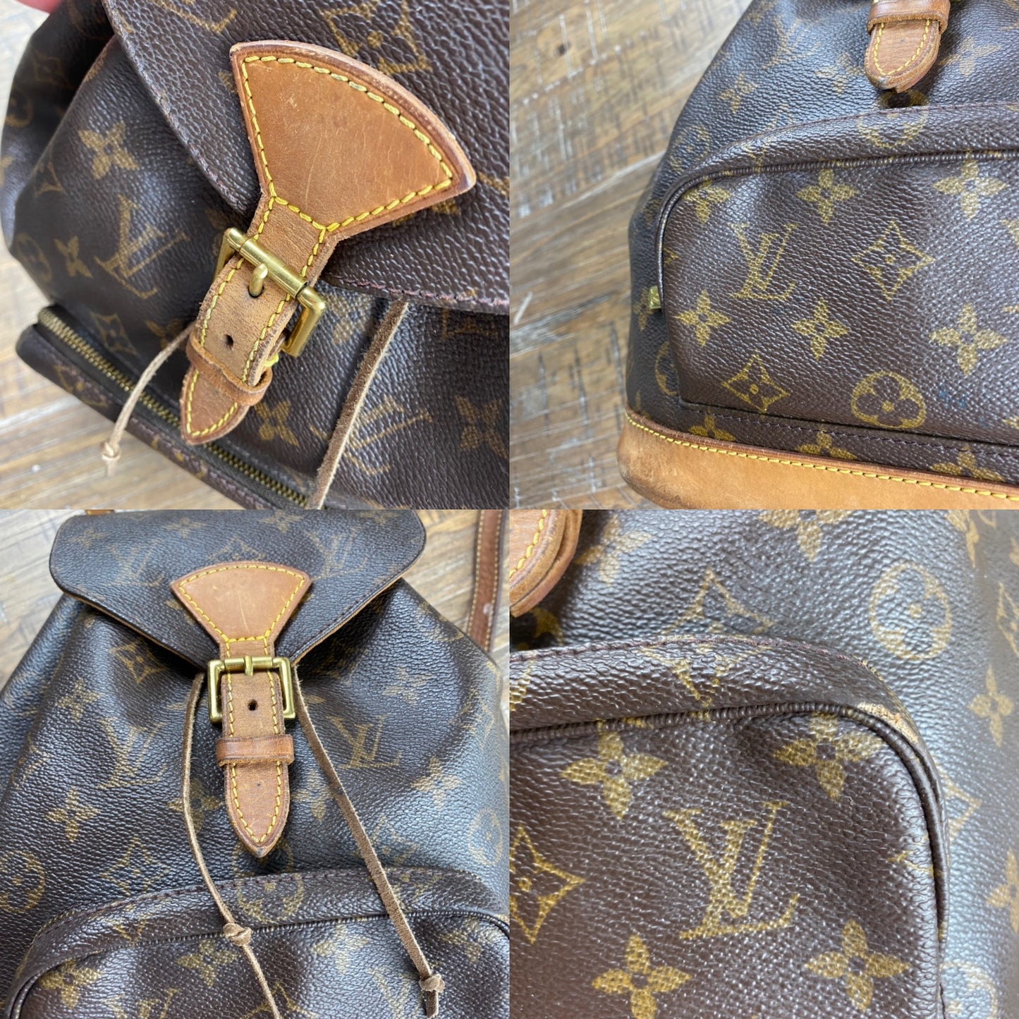 Louis Vuitton Vintage Montsouris PM Backpack