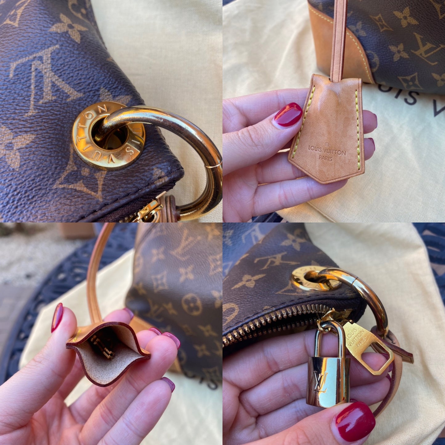 Louis Vuitton Monogram Berri PM Shoulder Bag