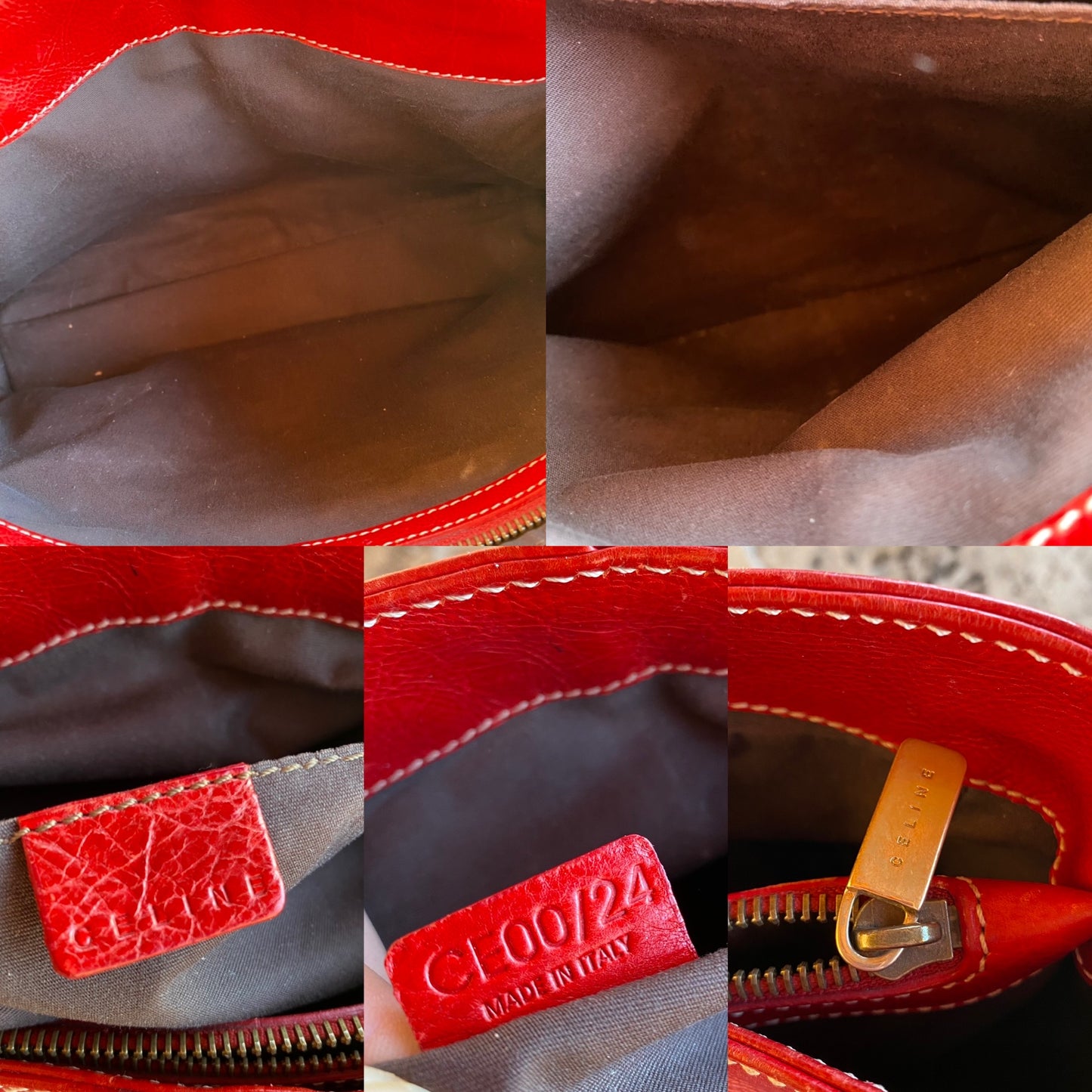 Celine Leather Boogie Bag