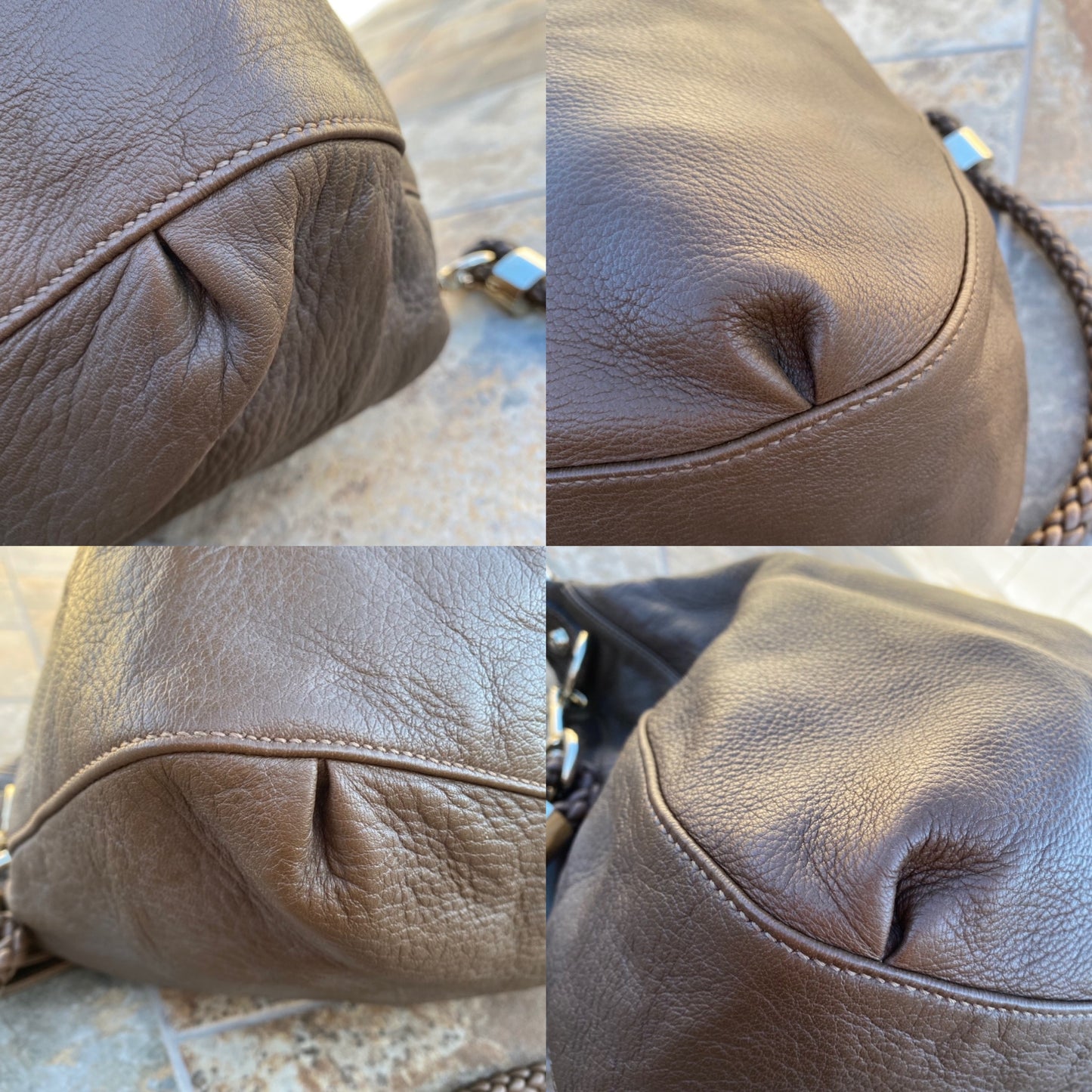 Gucci Europe Exclusive Alligator Trimmed G Wave Hobo
