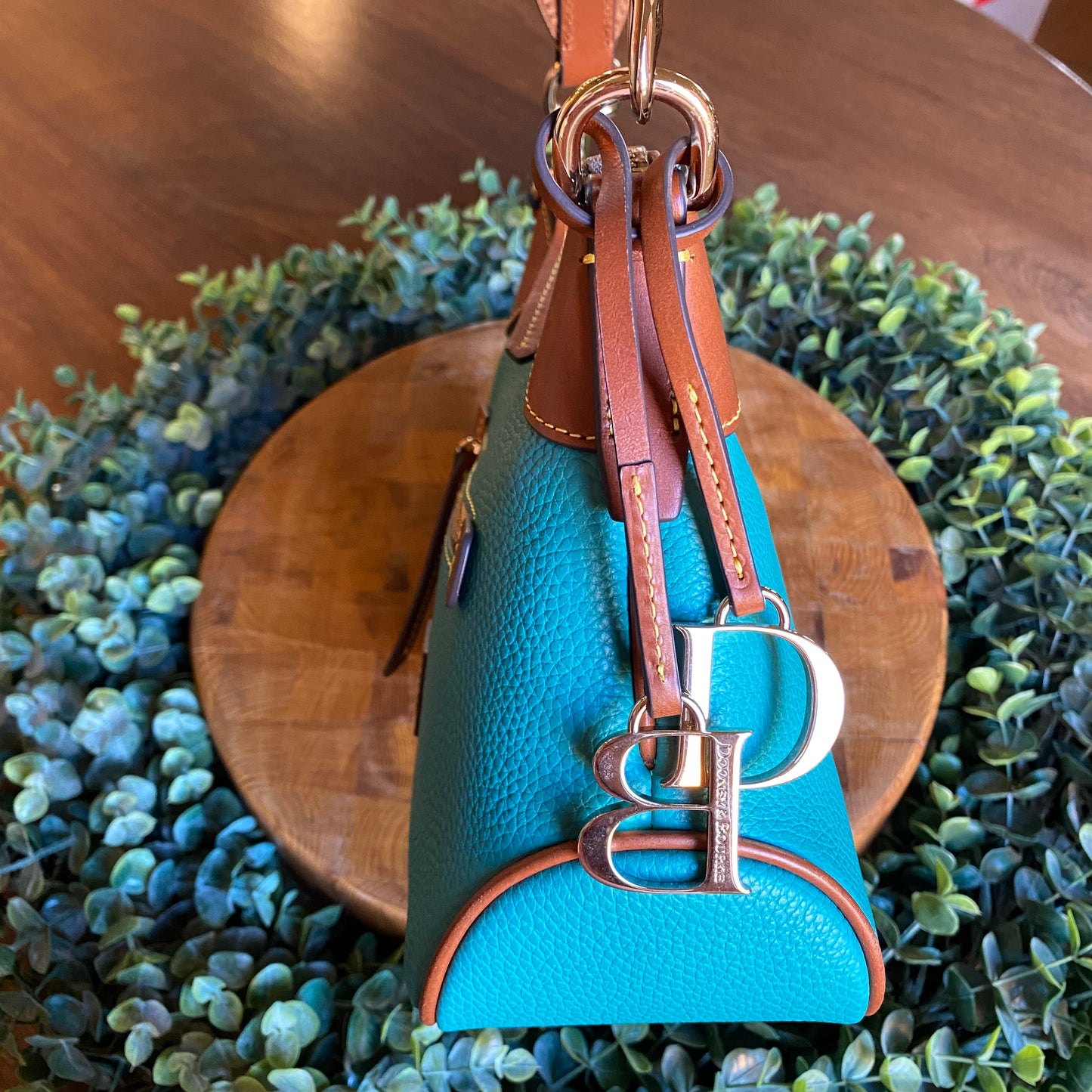 Dooney & Bourke Pebble Grain Small Hobo Leather Bag