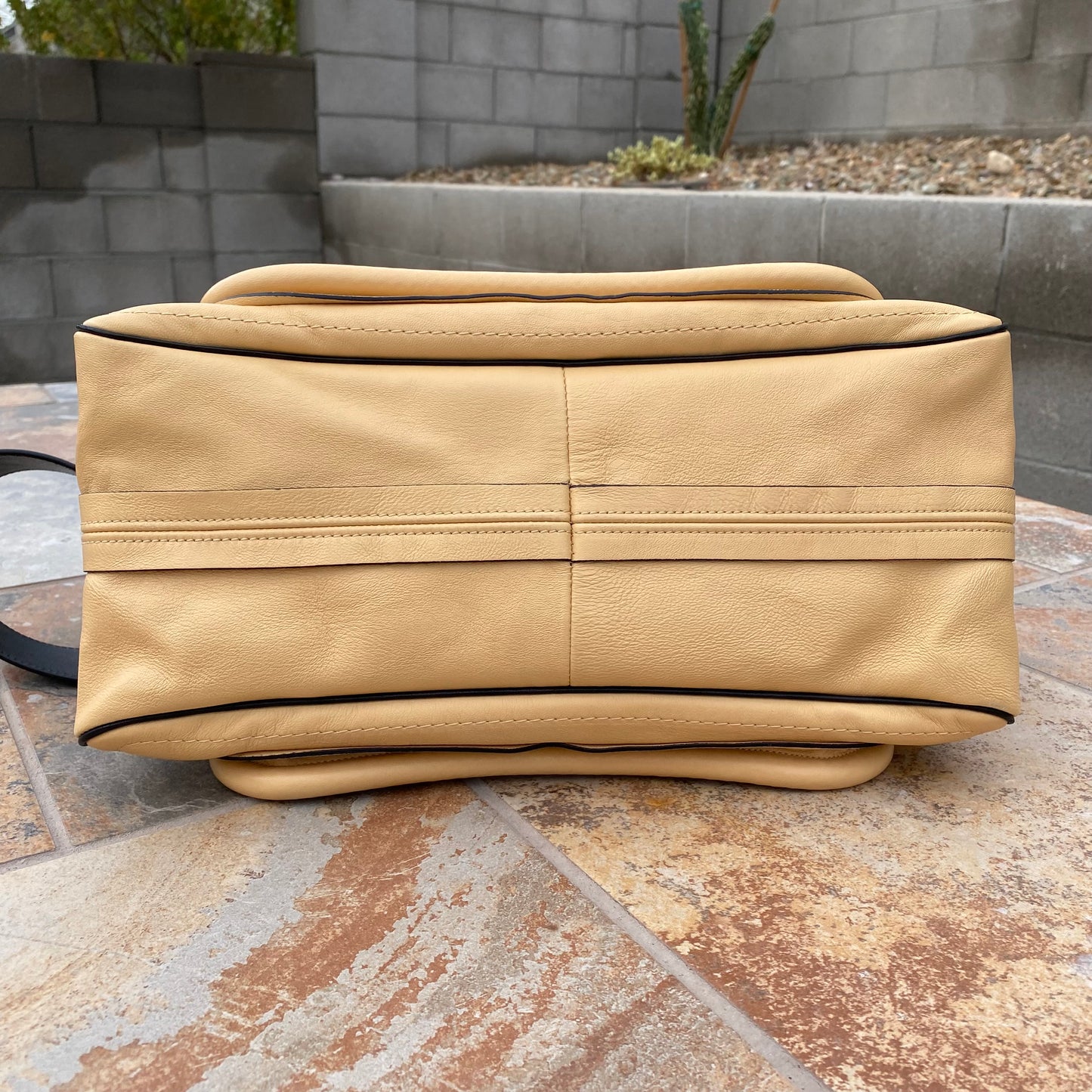 Chloé Ginger Leather Paraty Satchel