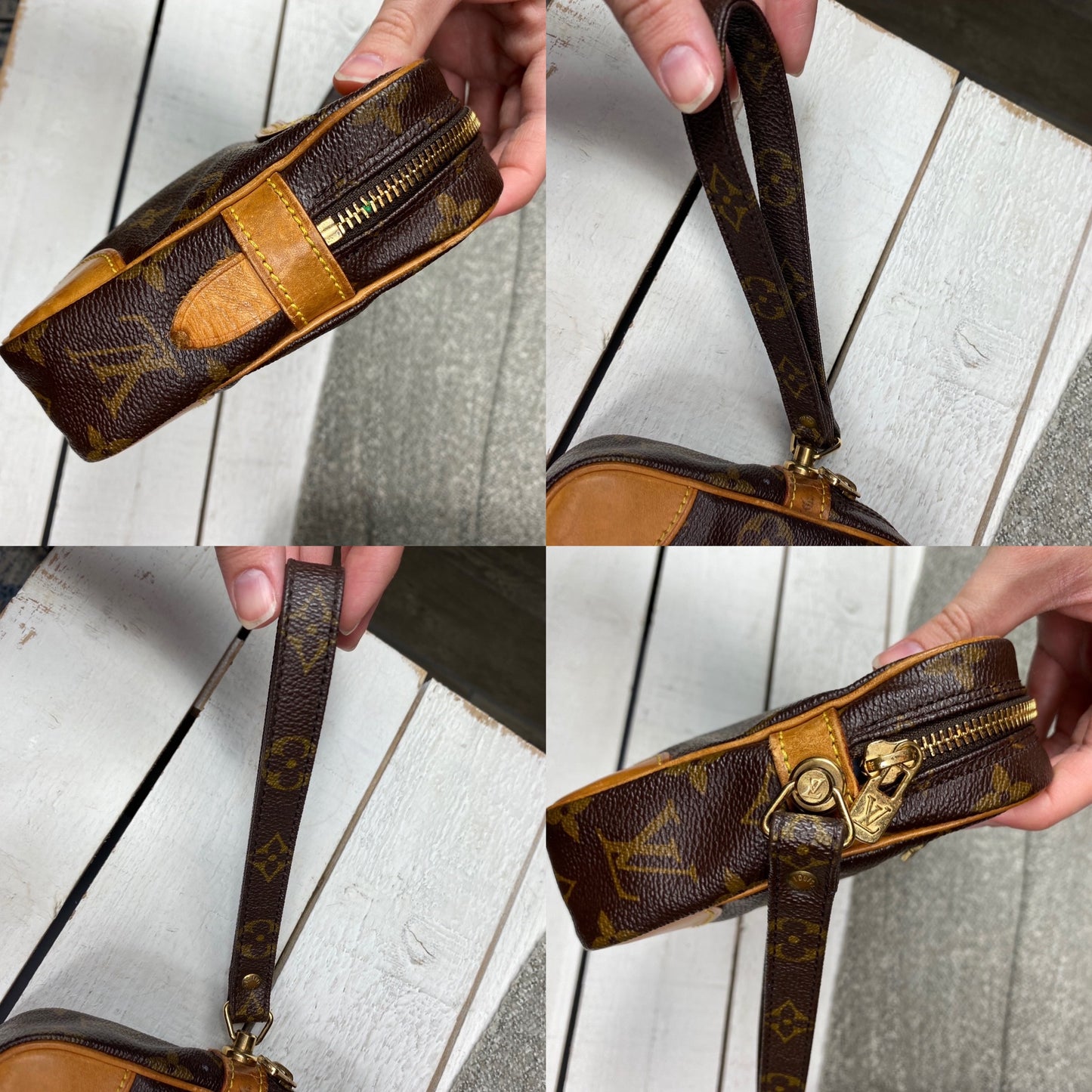 Louis Vuitton Marly Dragonne GM Wristlet Clutch