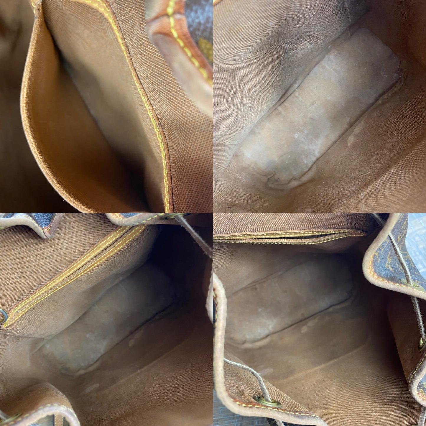 Louis Vuitton Vintage Montsouris PM Backpack