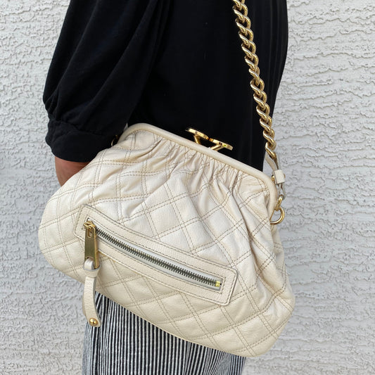 Marc Jacobs Little Stam Quilted Leather Bag