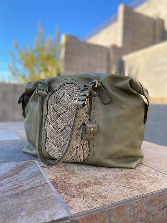 Bottega Veneta Intrecciato Large Leather Tote