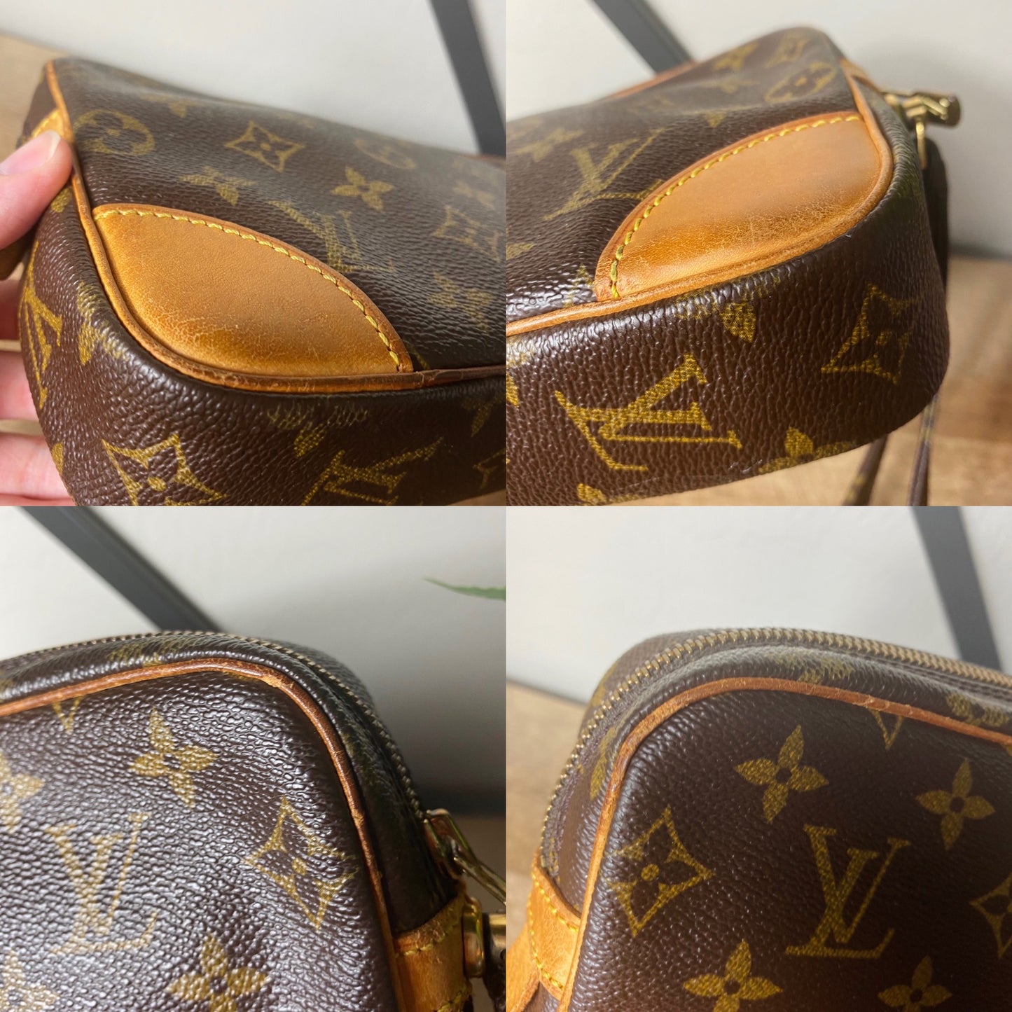 Louis Vuitton Marly Dragonne GM Wristlet Clutch