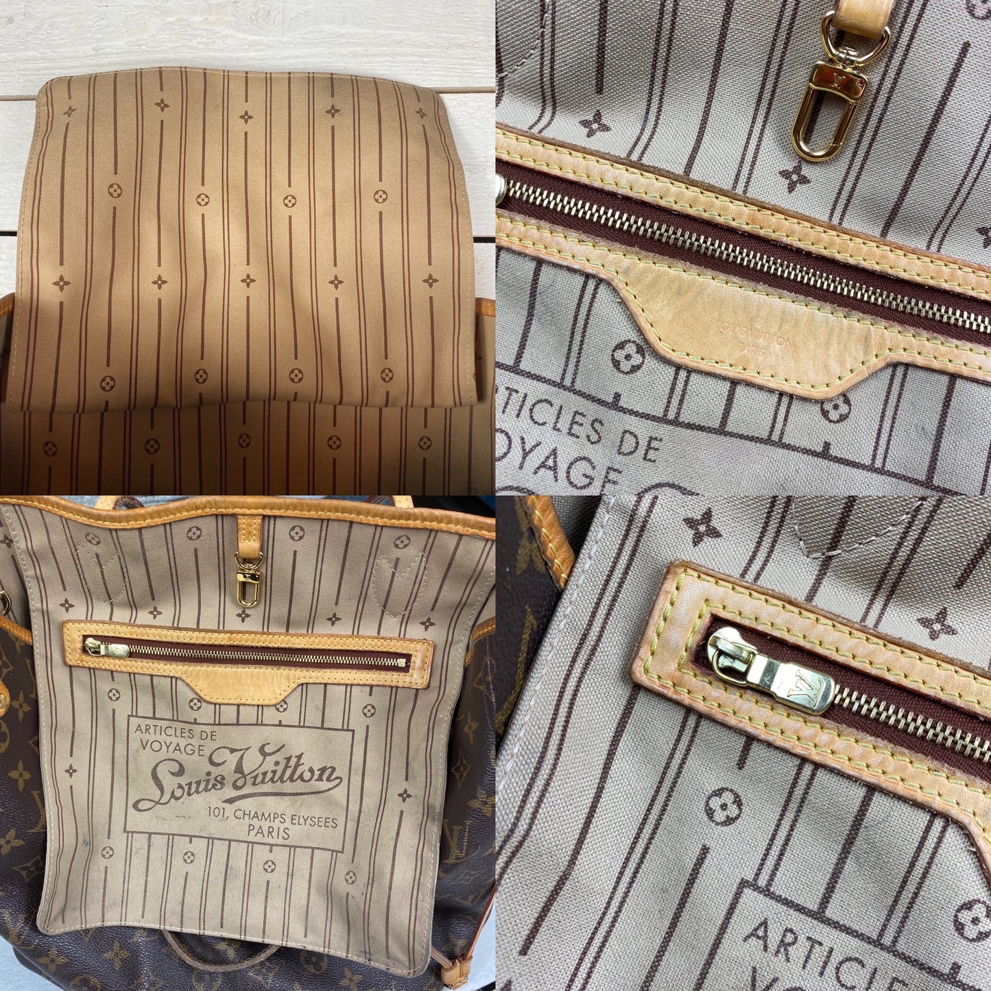 Louis Vuitton Monogram MM Neverfull Tote