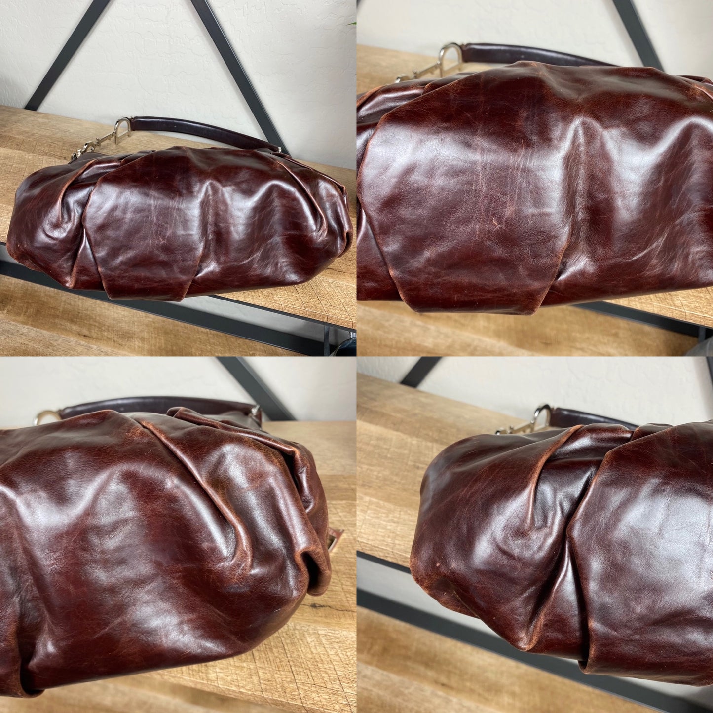 Christian Dior Leather Ballet Corset Shoulder Bag