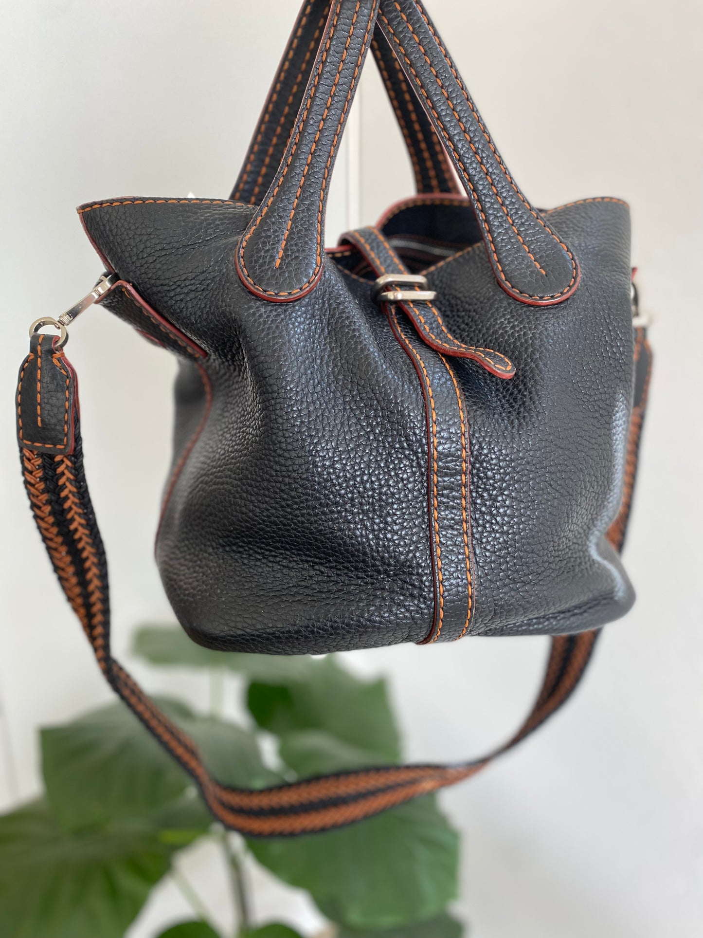 Tod’s 2 Way Braided Leather Satchel