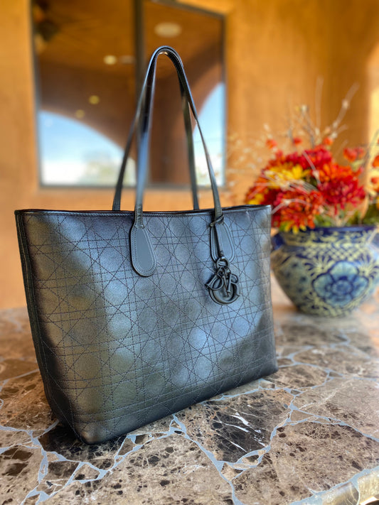 Christian Dior Cannage Ultramatte Panarea Tote