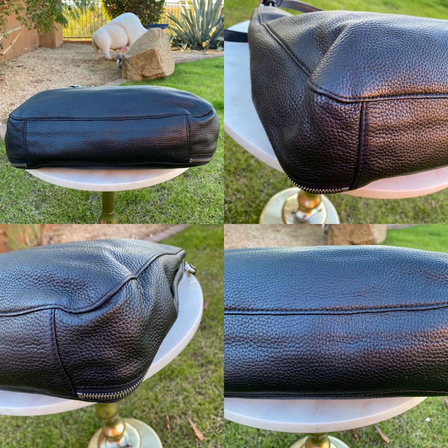 Michael Kors Large Pebbled Leather Shoulder Bag