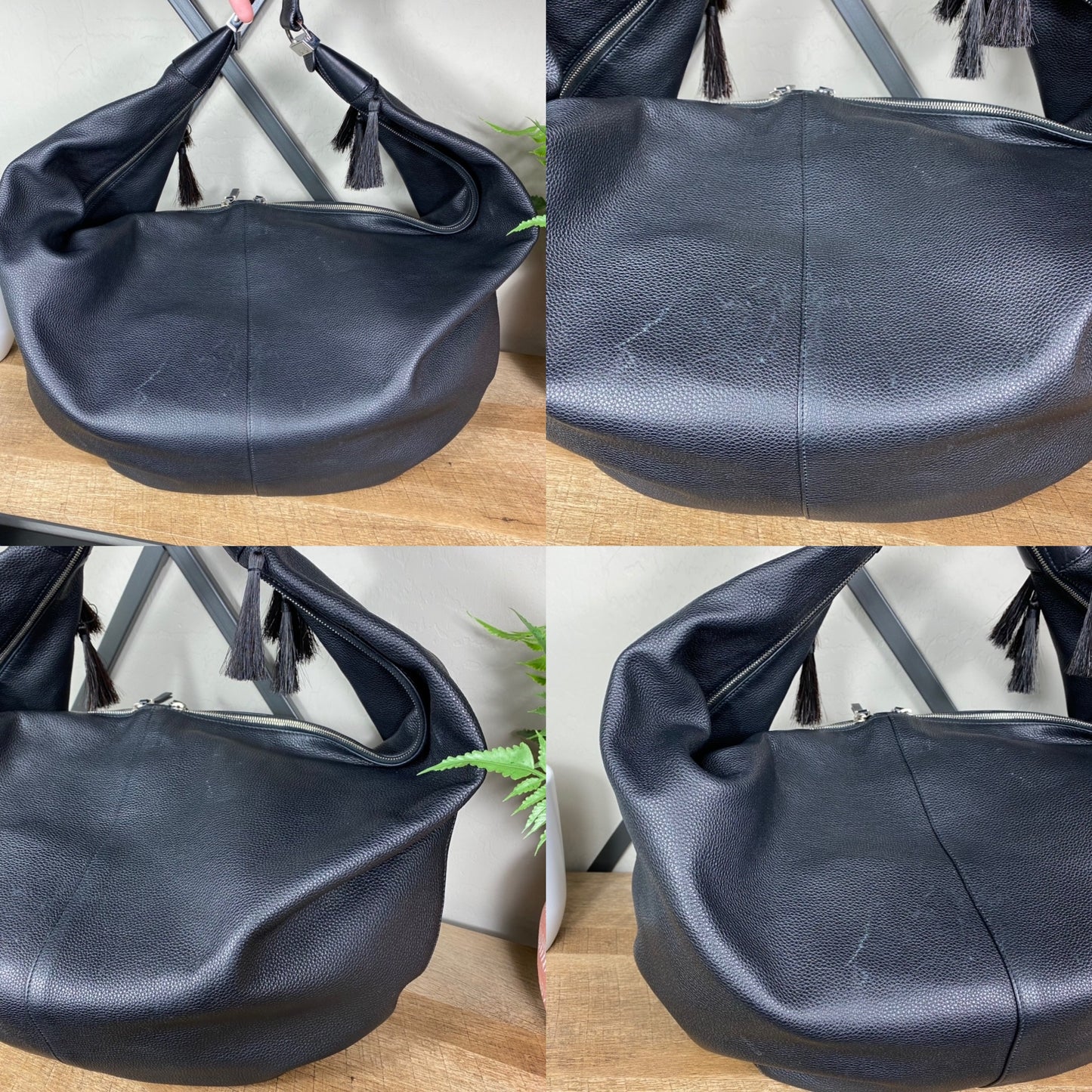 The Row Sling 15 Calfskin Leather Hobo Bag