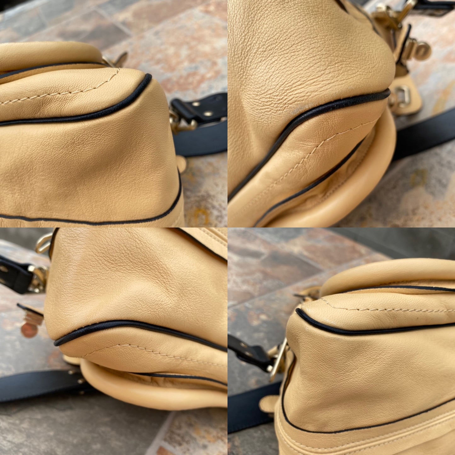 Chloé Ginger Leather Paraty Satchel
