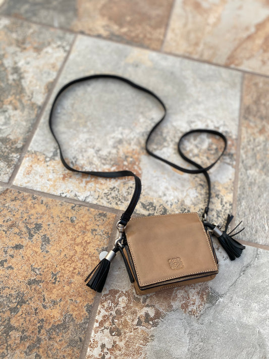 Loewe Calfskin Micro Flamenco Shoulder Bag