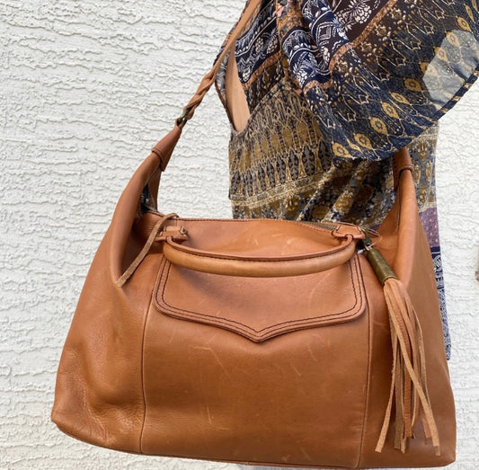 The Sak Sierra Convertible Leather Satchel