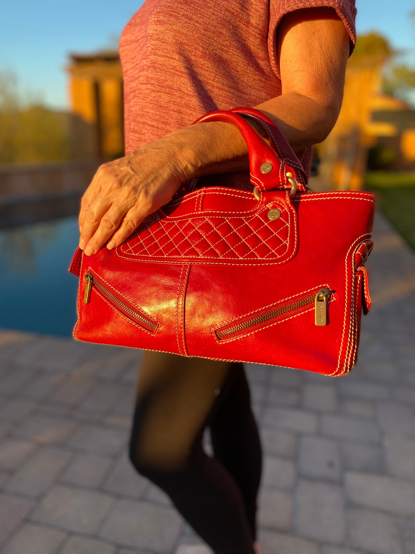 Celine Leather Boogie Bag