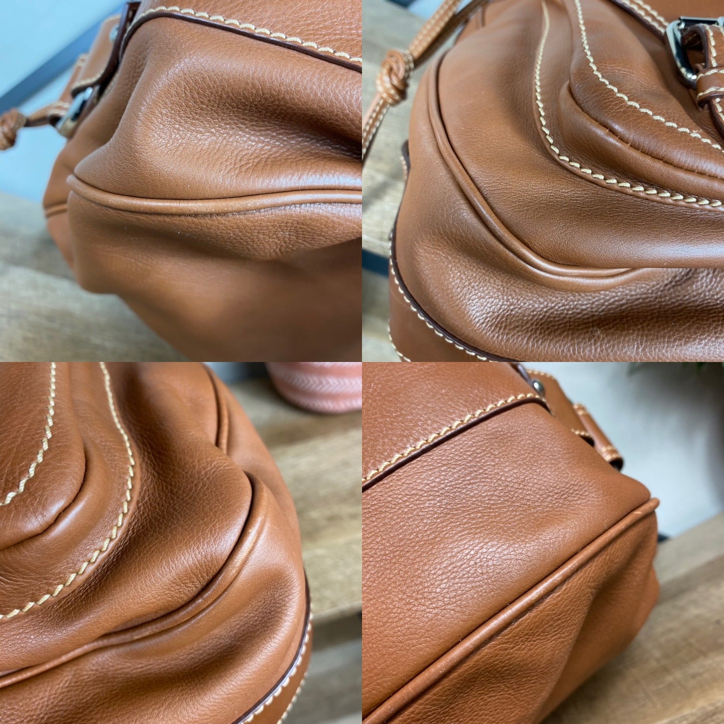 Marc Jacobs Vintage Leather Hobo Shoulder Bag