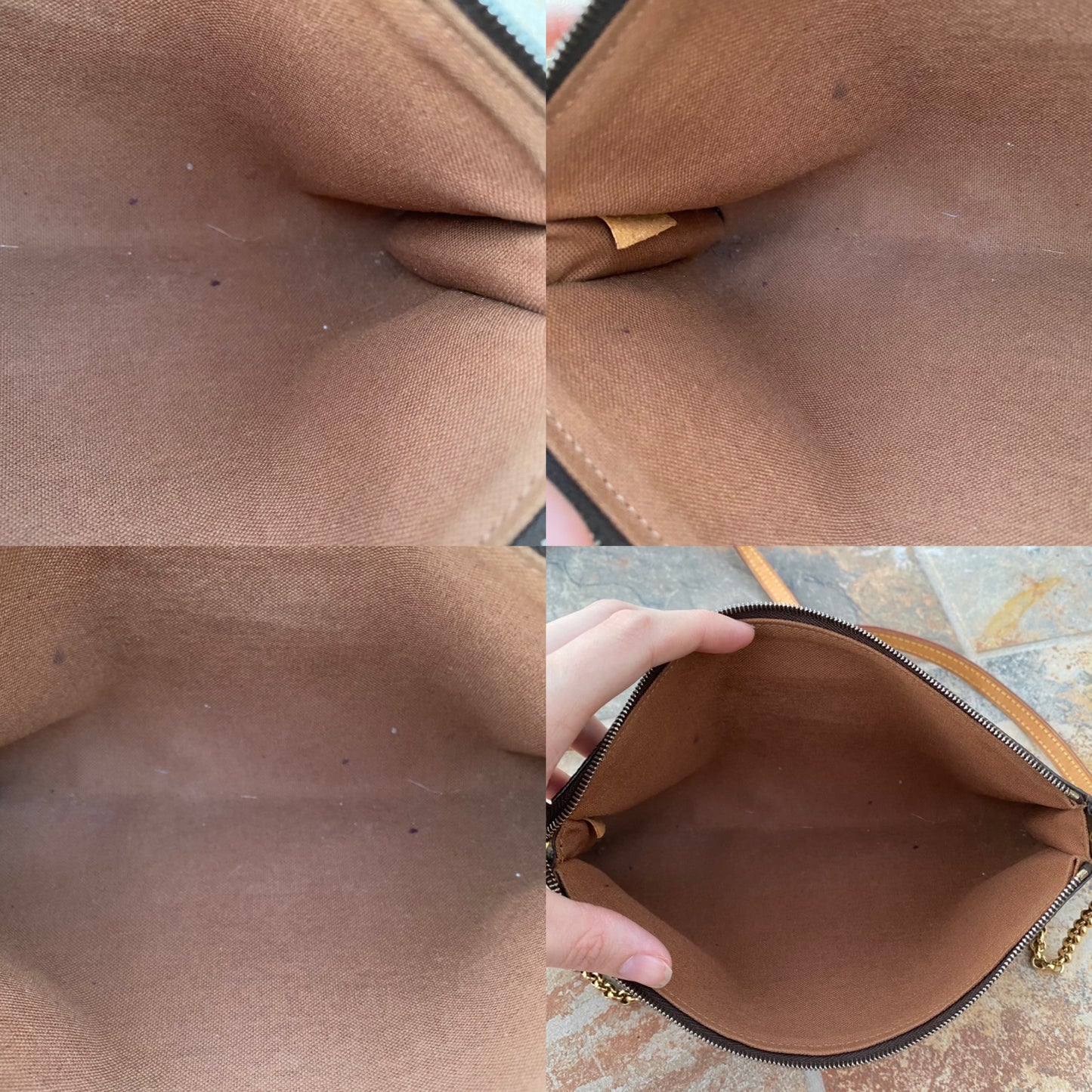 Louis Vuitton Monogram Eva Clutch Crossbody