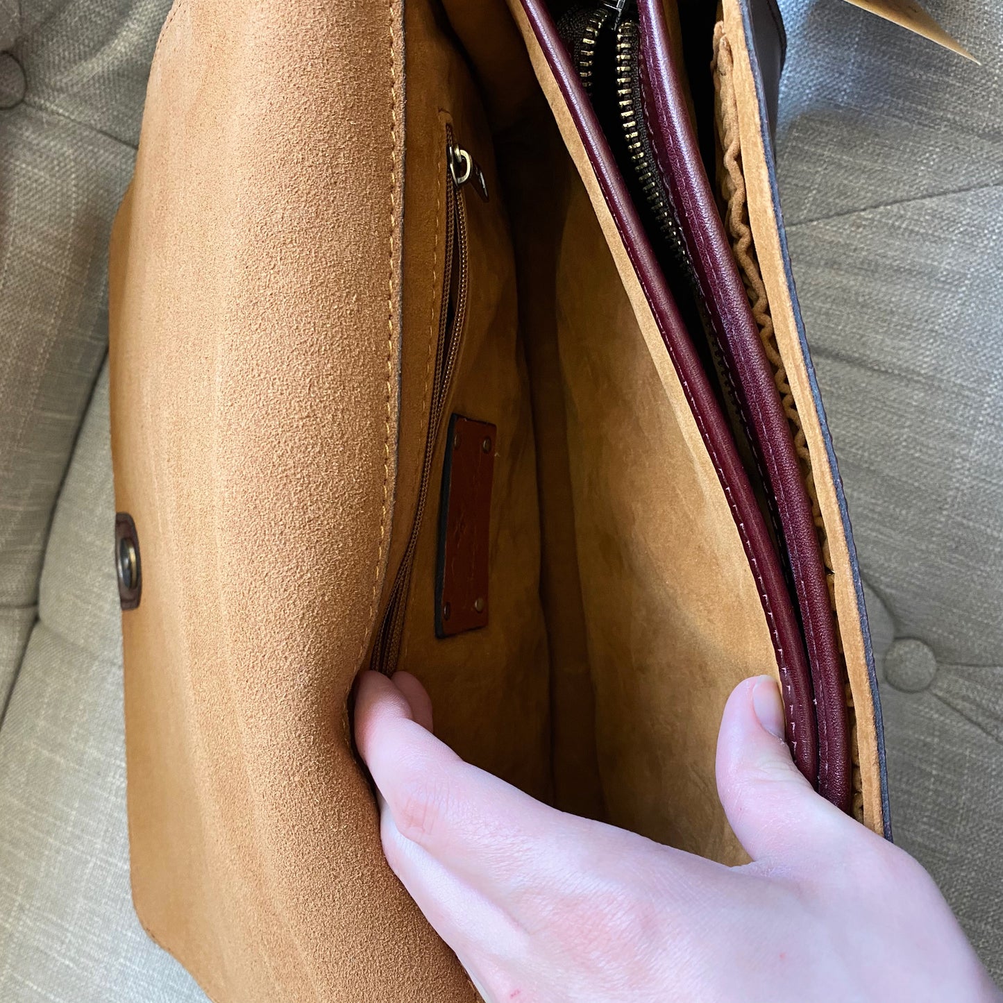 Patricia Nash Studded Floral Bari Crossbody