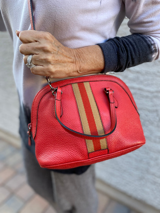 Gucci Mini Web Dome Shoulder Bag