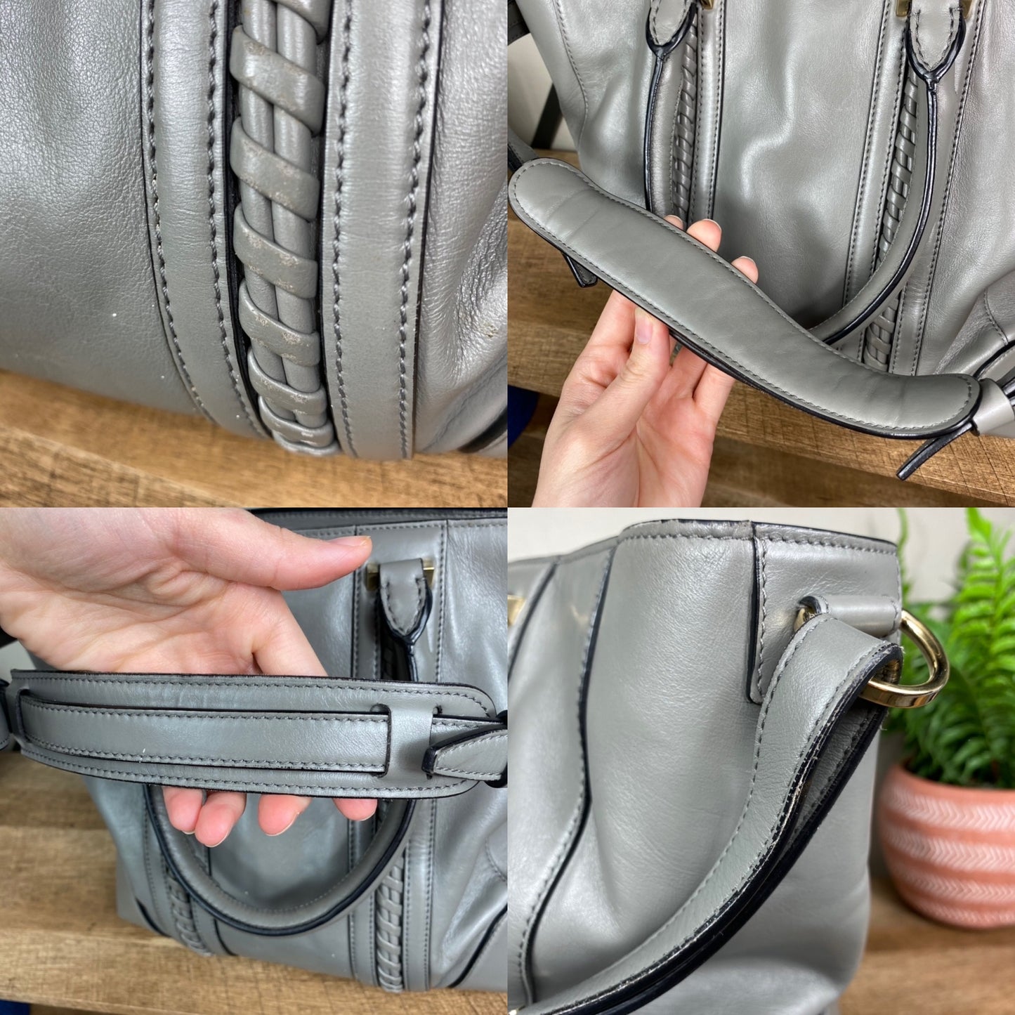 Givenchy Medium Lucrezia Braided Leather Tote